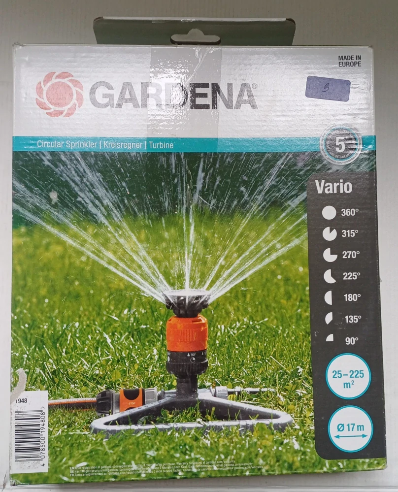 GARDENA kruhový zavlažovač se sáňkami 01948-20