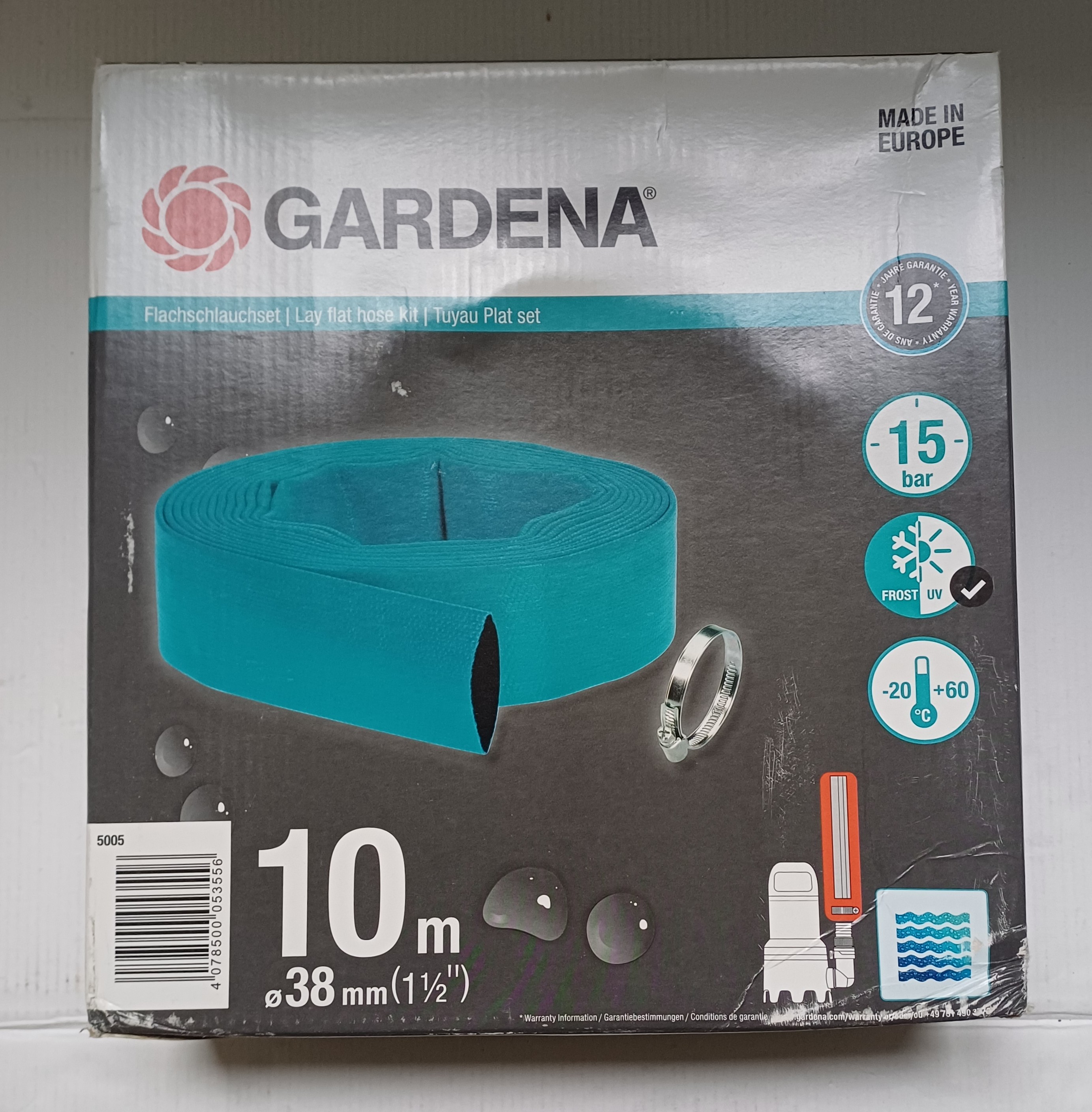 Gardena 5005-20 Plochá hadice