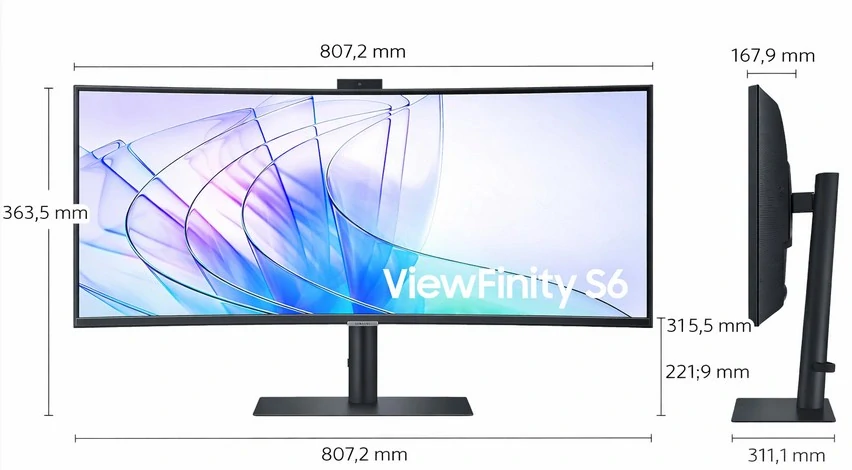 Samsung LS34C652VAUXEN – 34" UltraWide QHD zakřivený monitor