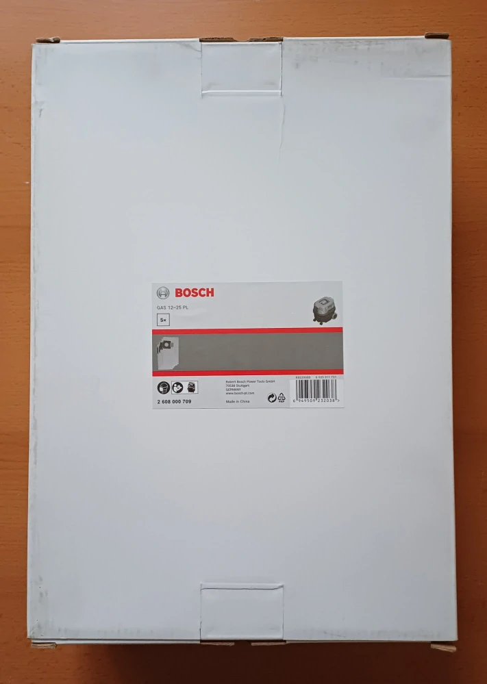 Bosch fleecové filtrační sáčky 2 608 000 709 – pro GAS 12-25 PL (5 ks)