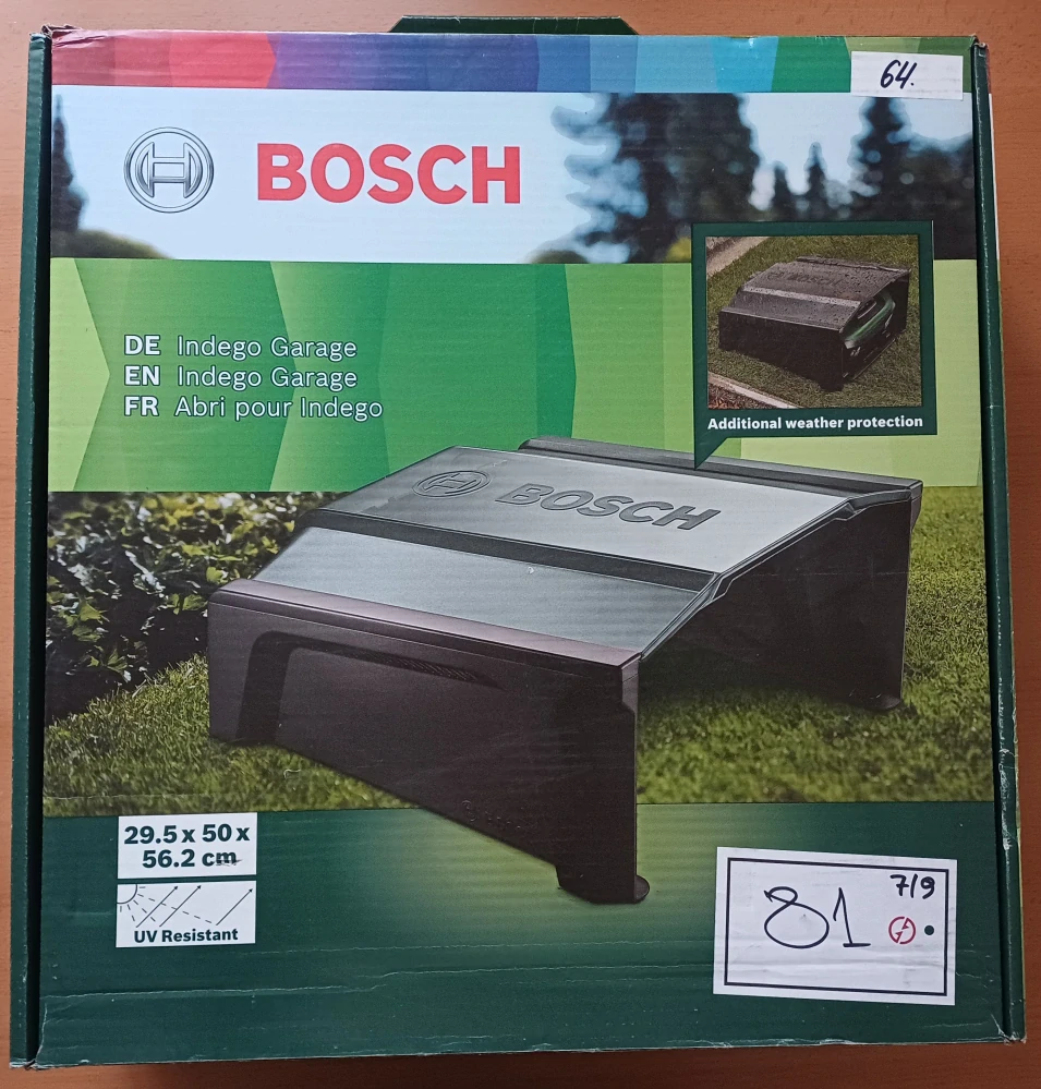 Bosch Indego Garage – originální přístřešek pro robotickou sekačku