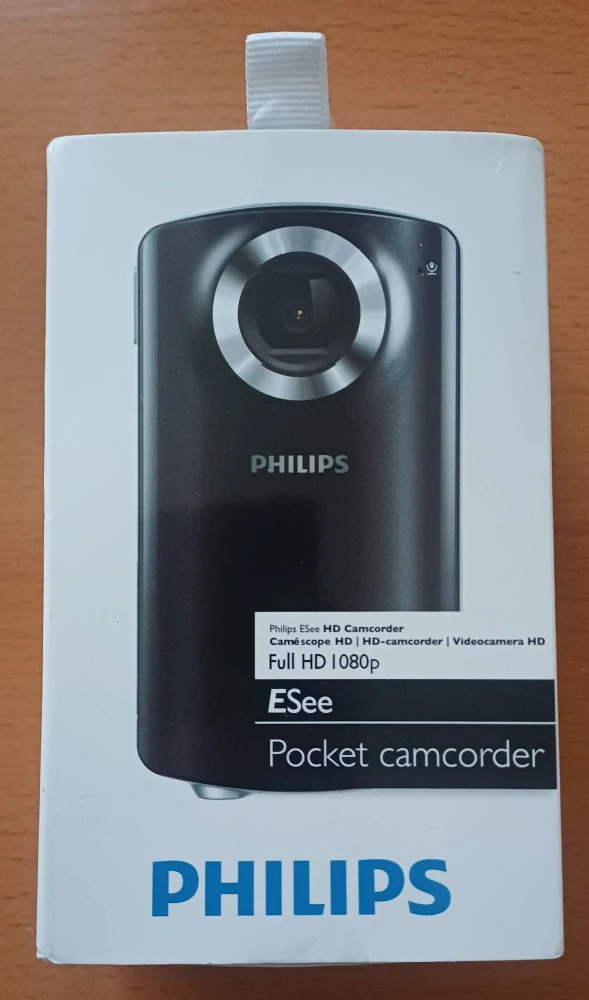 Philips ESee Pocket Camcorder Full HD 1080p (CAM102BL/00) – kapesní kamera
