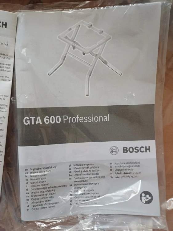 Bosch GTA 600 Professional – pracovní stojan