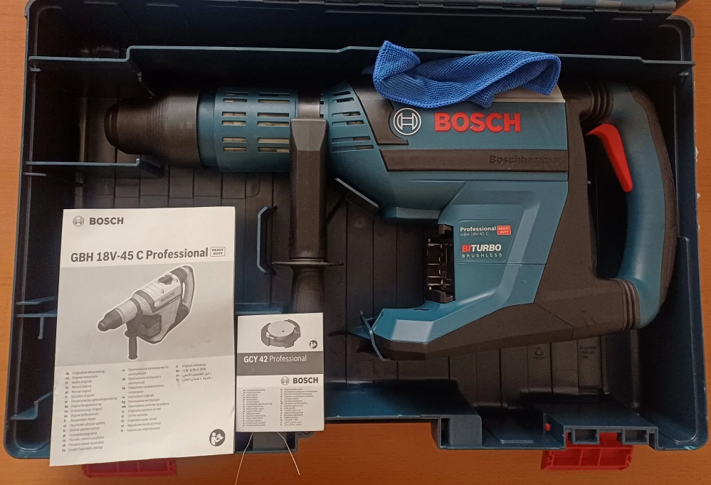 Bosch GBH 18V-45 C Professional – BITURBO SDS-MAX