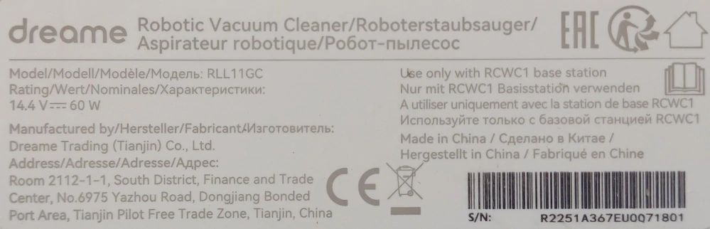 Dreame L10 Prime – robotický vysavač s mopováním a automatickou čisticí stanicí, LiDAR