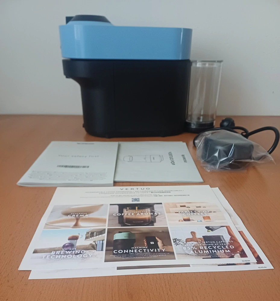 Nespresso Vertuo Pop ENV90.A De’Longhi - modrý