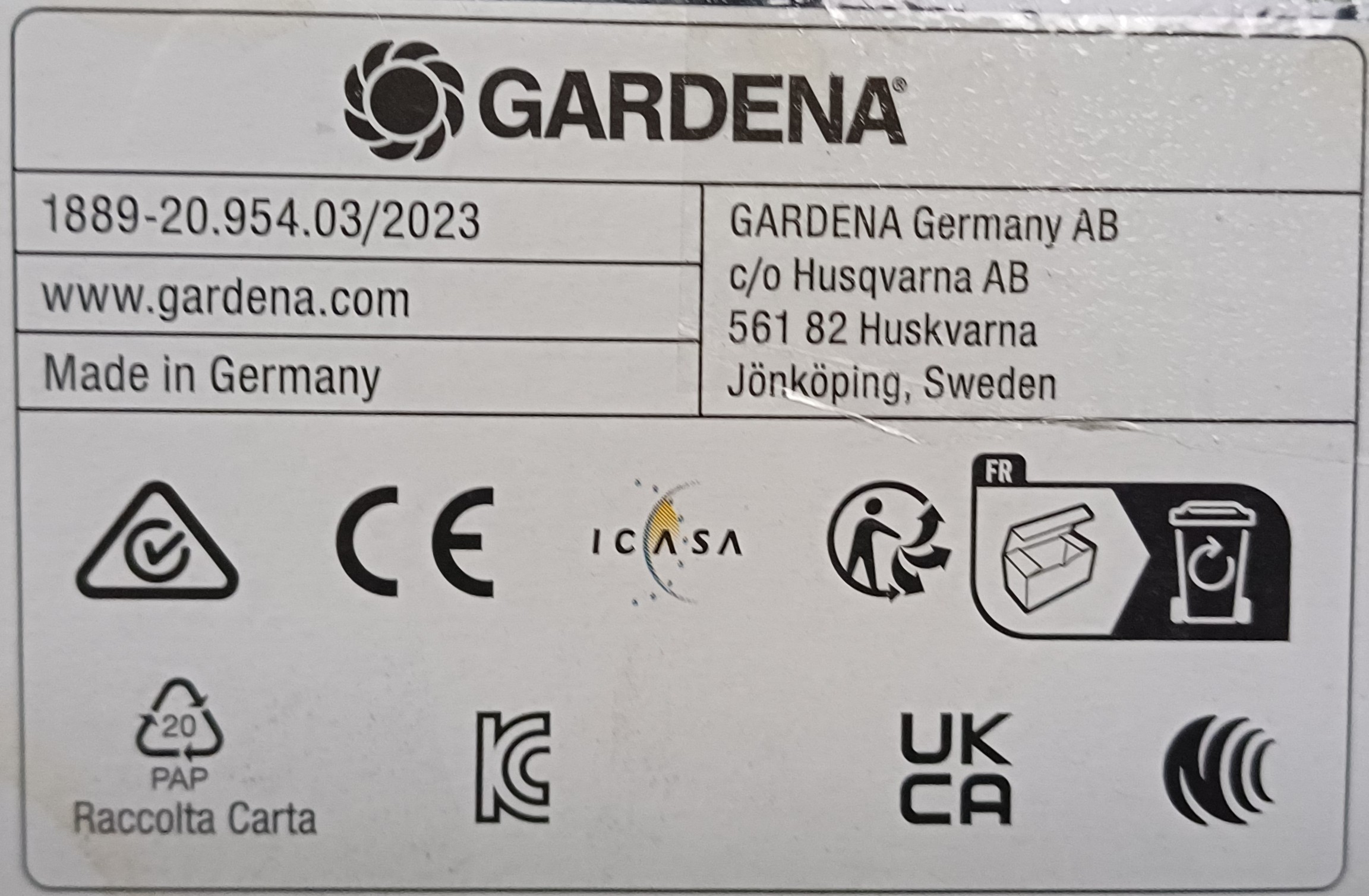 GARDENA Bluetooth 1889-29