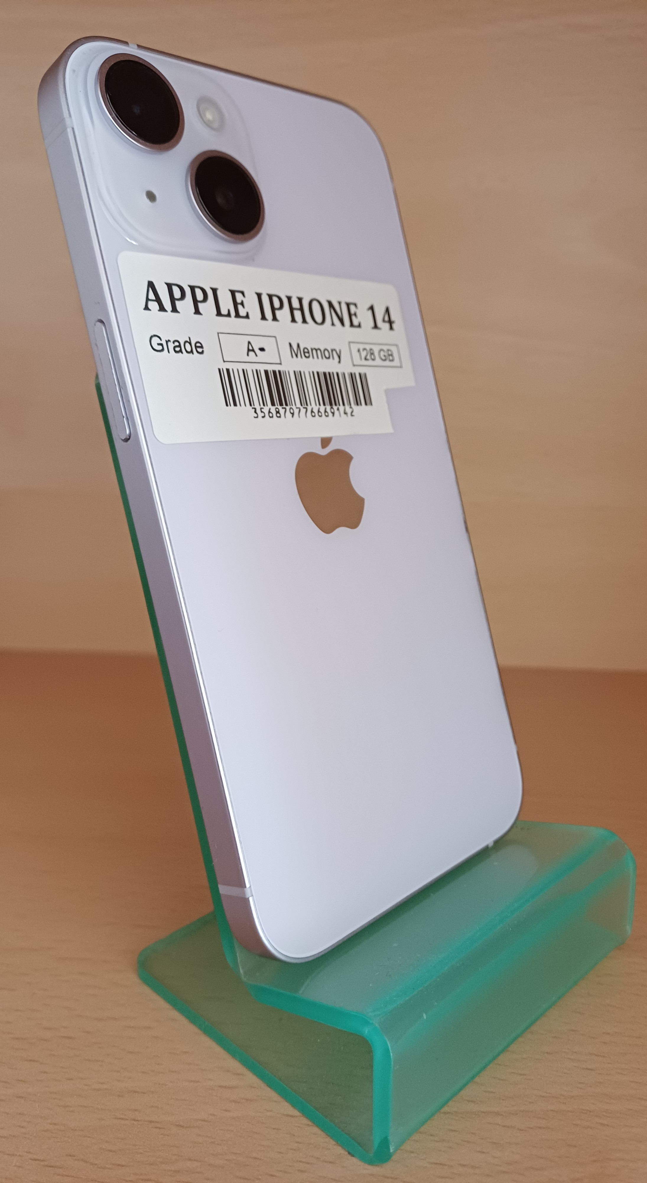 Apple iPhone 14 128 GB Purple, A- | 87% baterie 