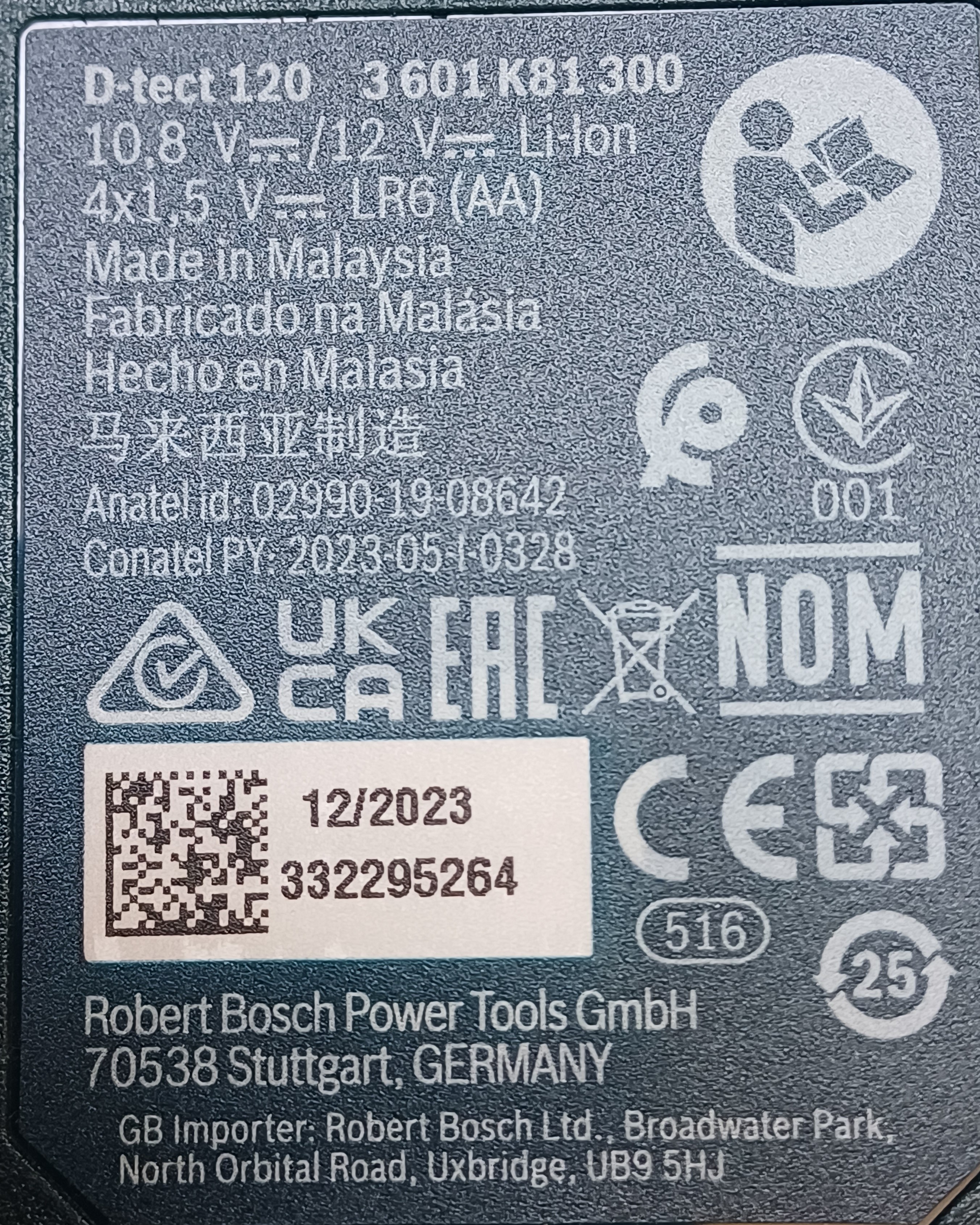 Bosch D-tect 120 Professional