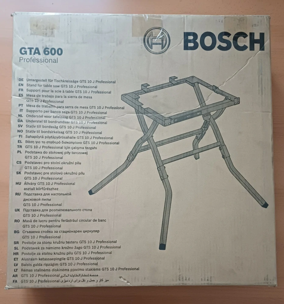 Bosch GTA 600 Professional – pracovní stojan