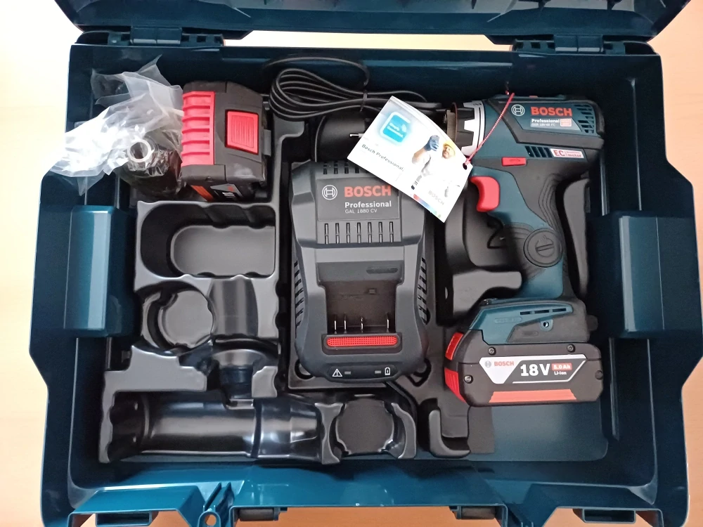 Bosch GSR 18V-60 FC Professional – aku vrtací šroubovák (FlexiClick set)