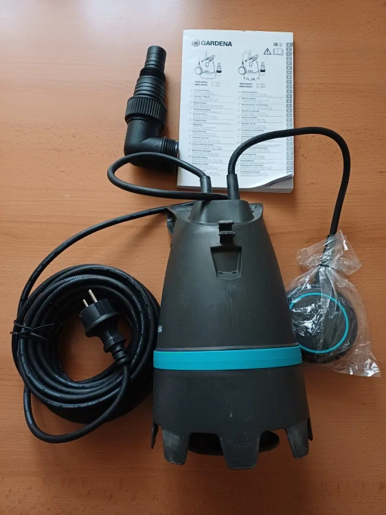 GARDENA Ponorné kalové čerpadlo 9200 BASIC – ponorné čerpadlo na špinavou vodu