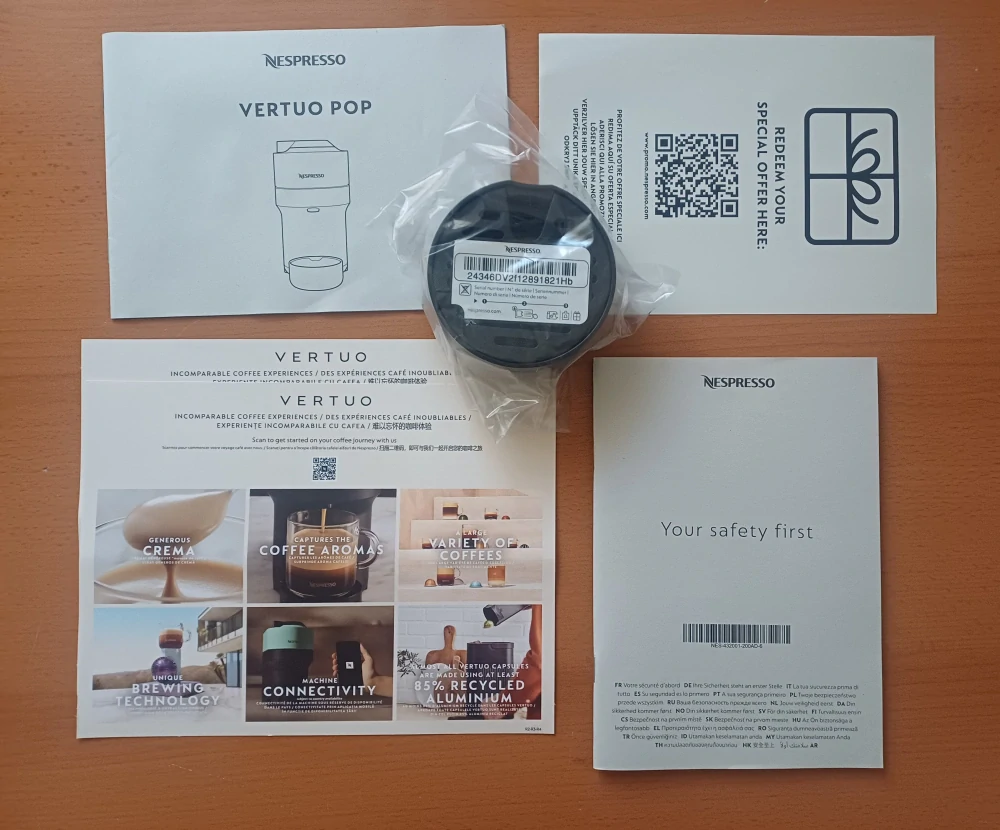 Nespresso Vertuo Pop ENV90.A De’Longhi - modrý