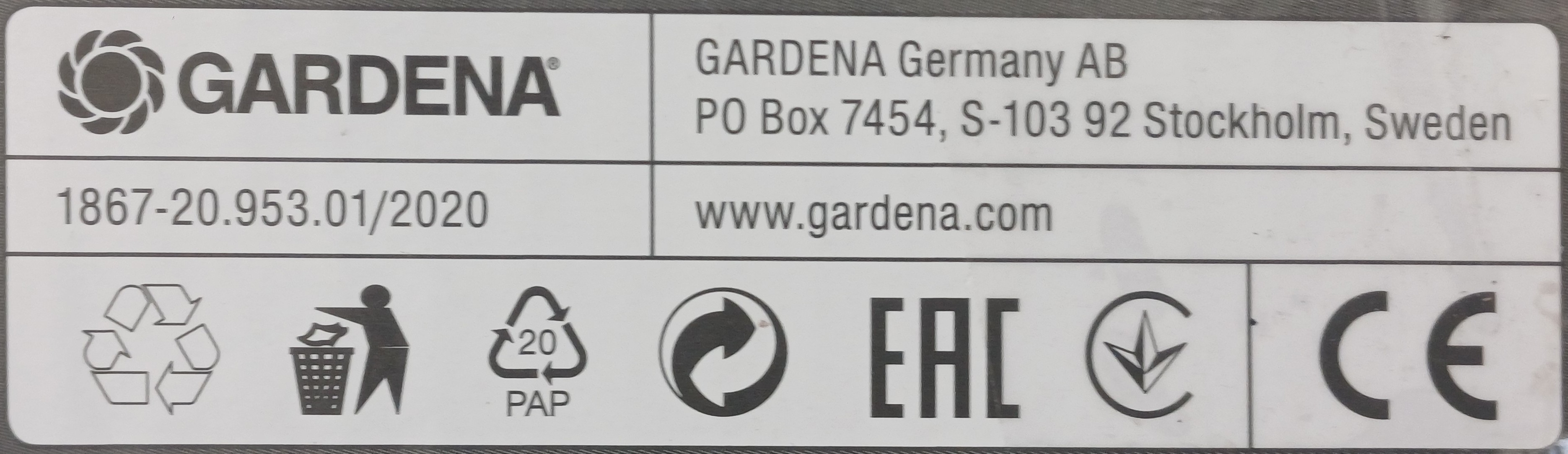 GARDENA 1867-20 senzor půdní vlhkosti