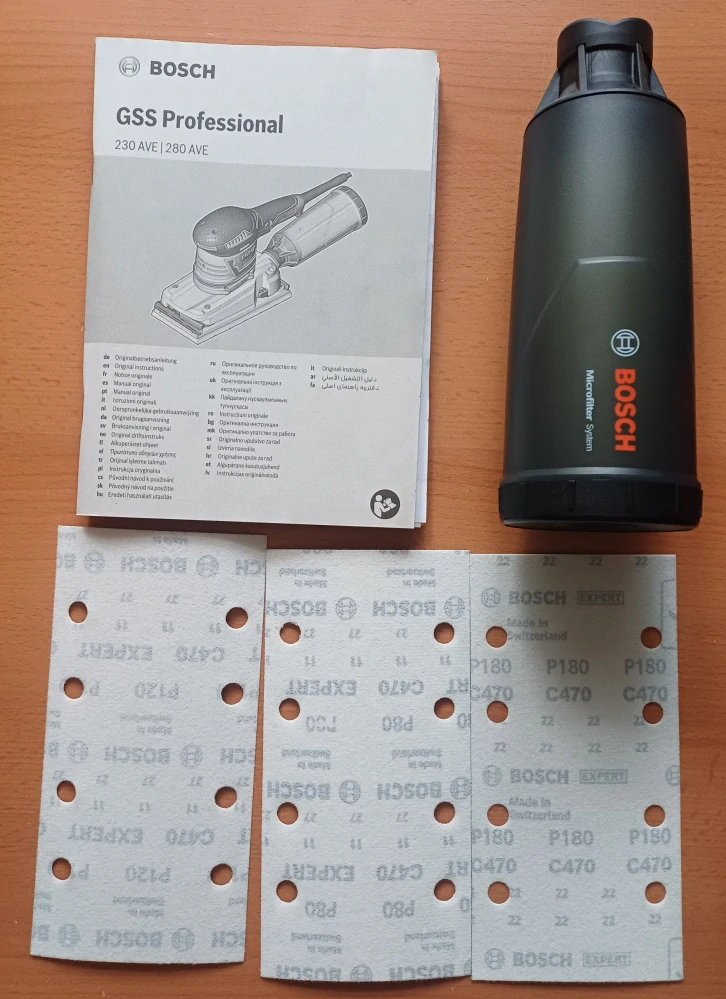 Bosch GSS 230 AVE Professional – vibrační bruska