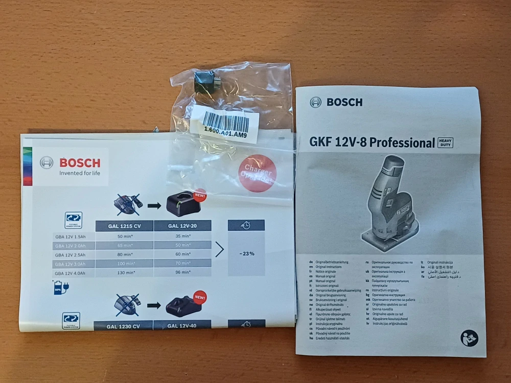 Bosch GKF 12V-8 Professional – aku ohraňovací frézka