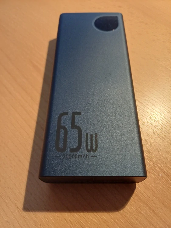 Baseus Adaman Metal Power Bank 20000mAh 65W – Digital Display Quick Charge
