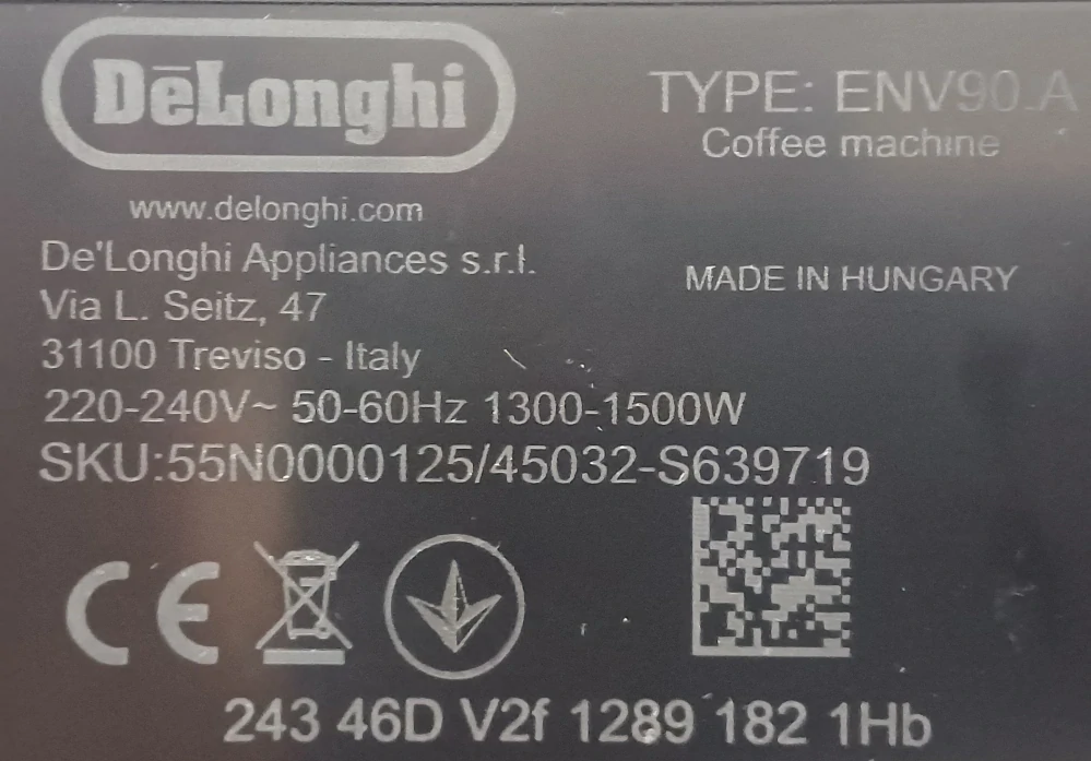 Nespresso Vertuo Pop ENV90.A De’Longhi - modrý