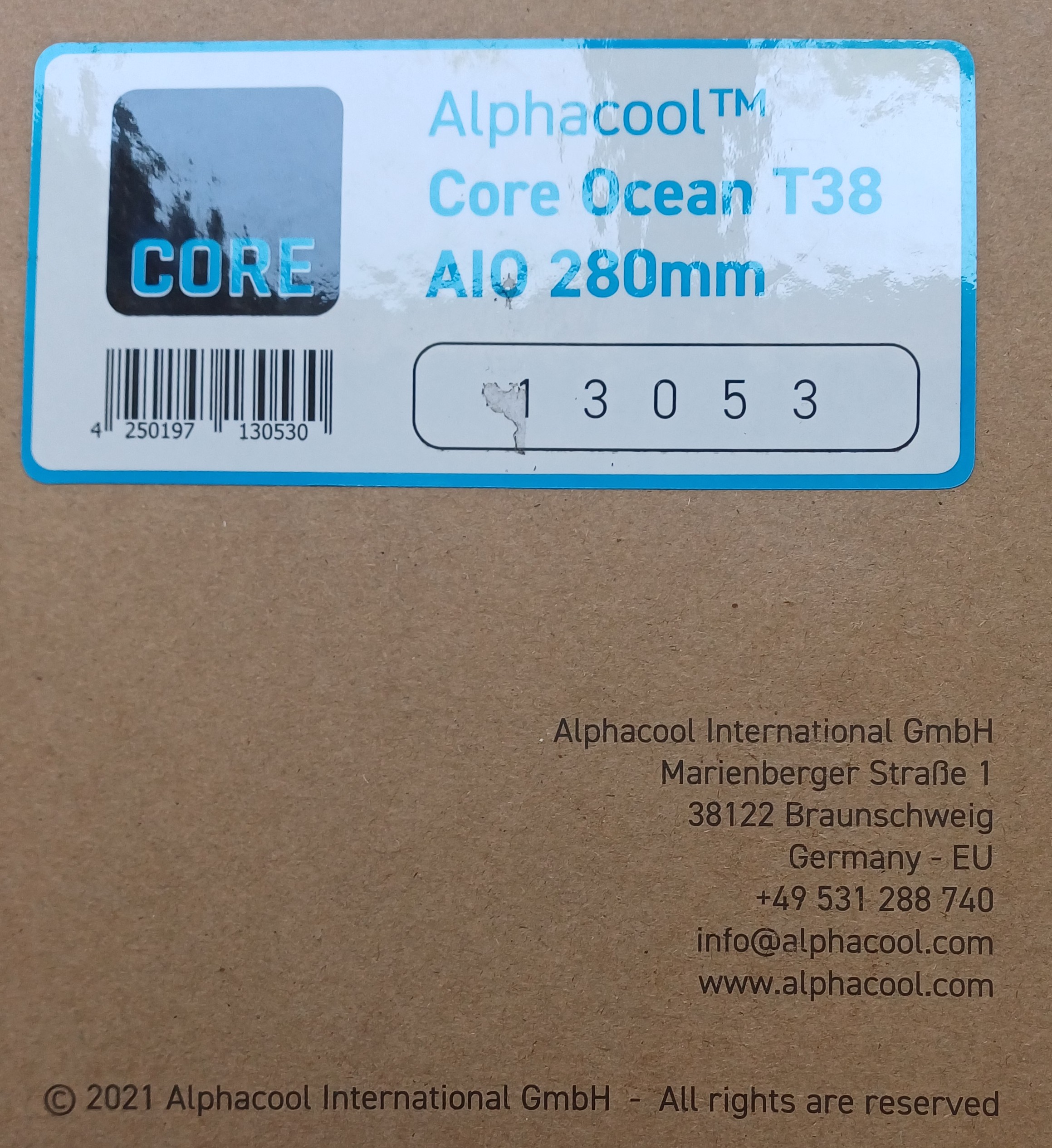 Alphacool Core Ocean T38 AIO 280mm