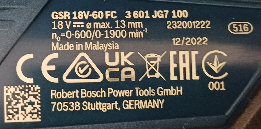 Bosch GSR 18V-60 FC Professional – aku vrtací šroubovák (FlexiClick set)