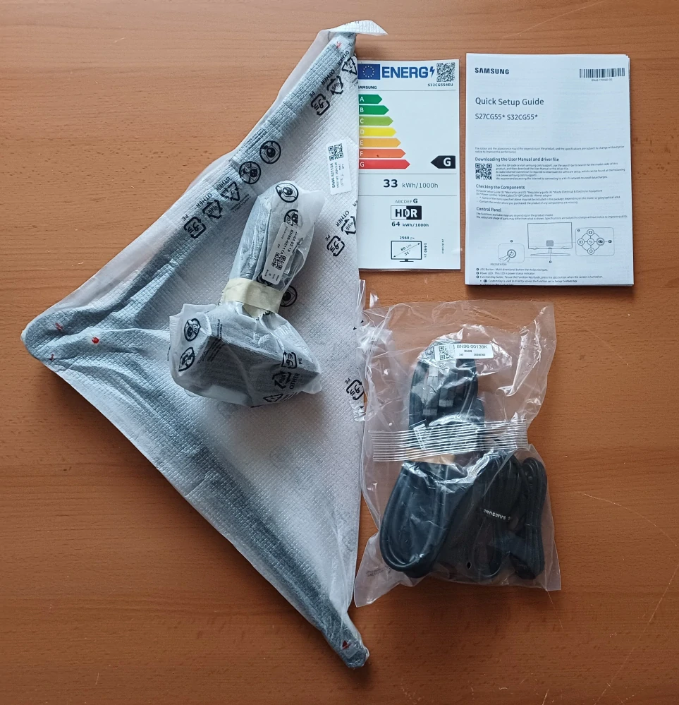 Samsung Odyssey G5 S32CG554EU – 32" QHD 165 Hz zakřivený herní monitor