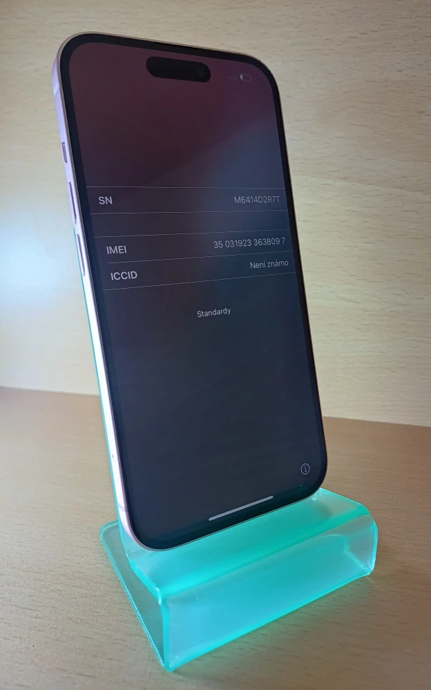 Apple iPhone 15 128 GB Pink, A+ | 86% baterie