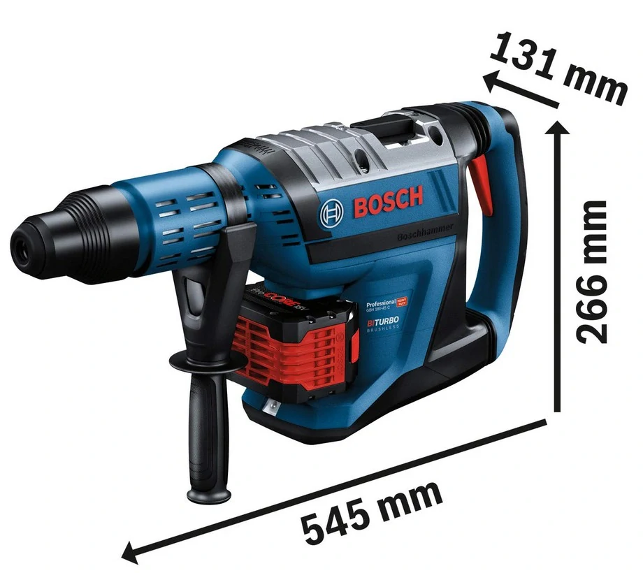 Bosch GBH 18V-45 C Professional – BITURBO SDS-MAX