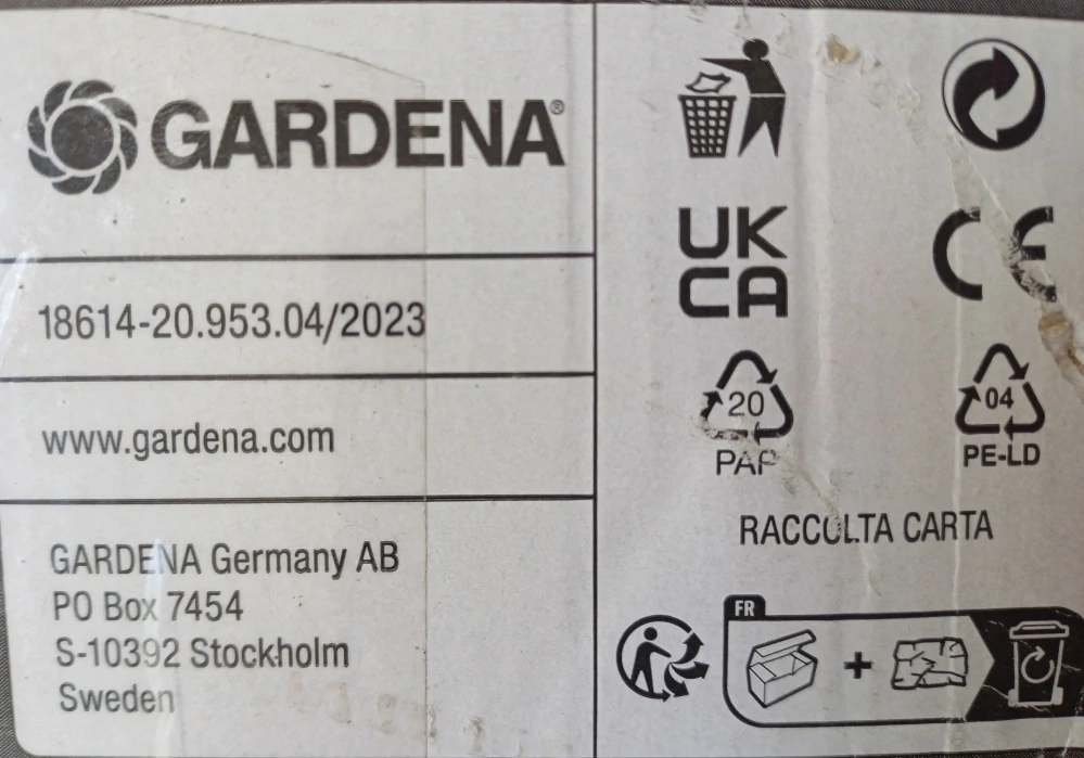 Gardena RollUp M 20 m, 18614-20