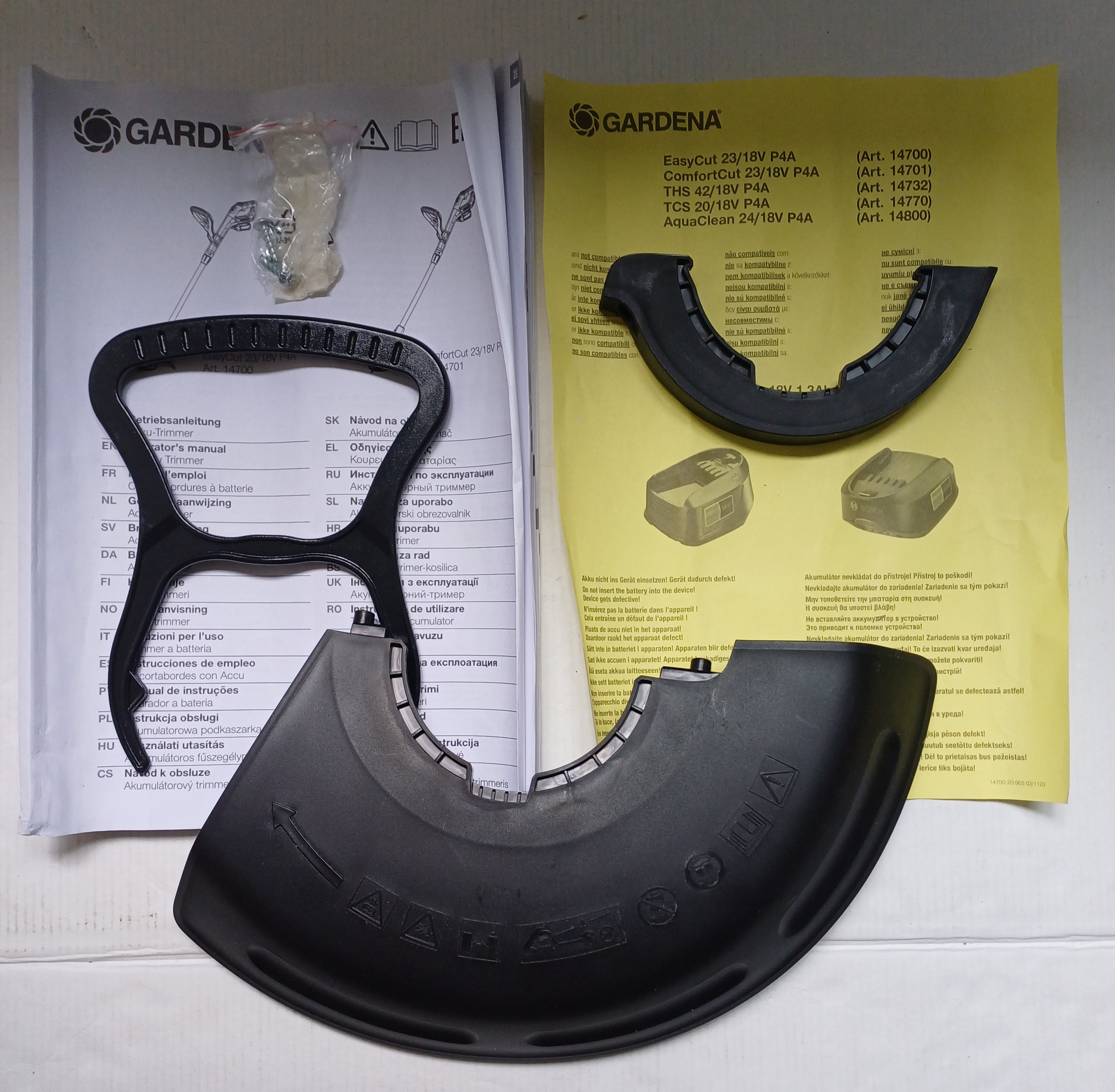 Gardena EasyCut 23/18V P4A SOLO