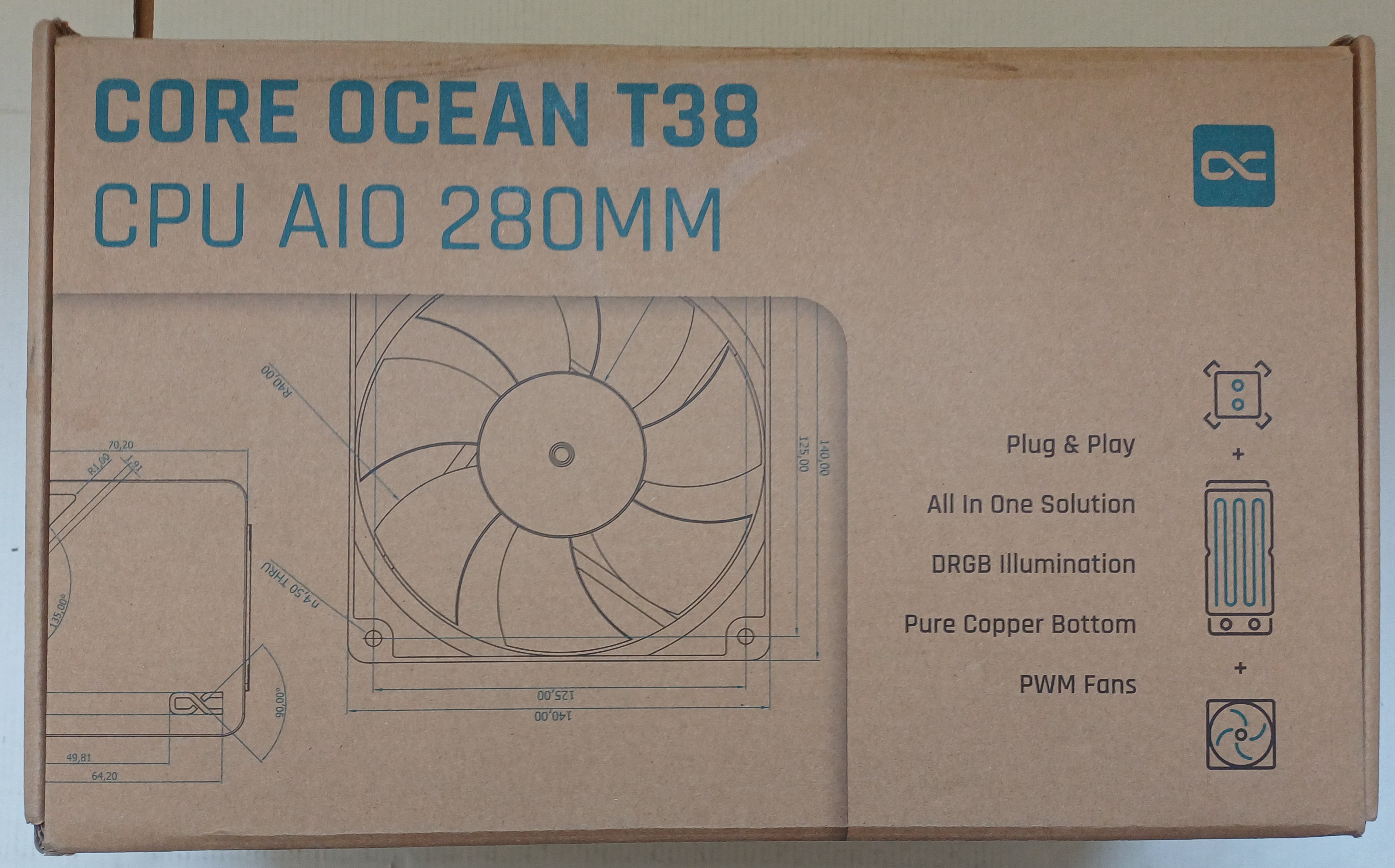 Alphacool Core Ocean T38 AIO 280mm