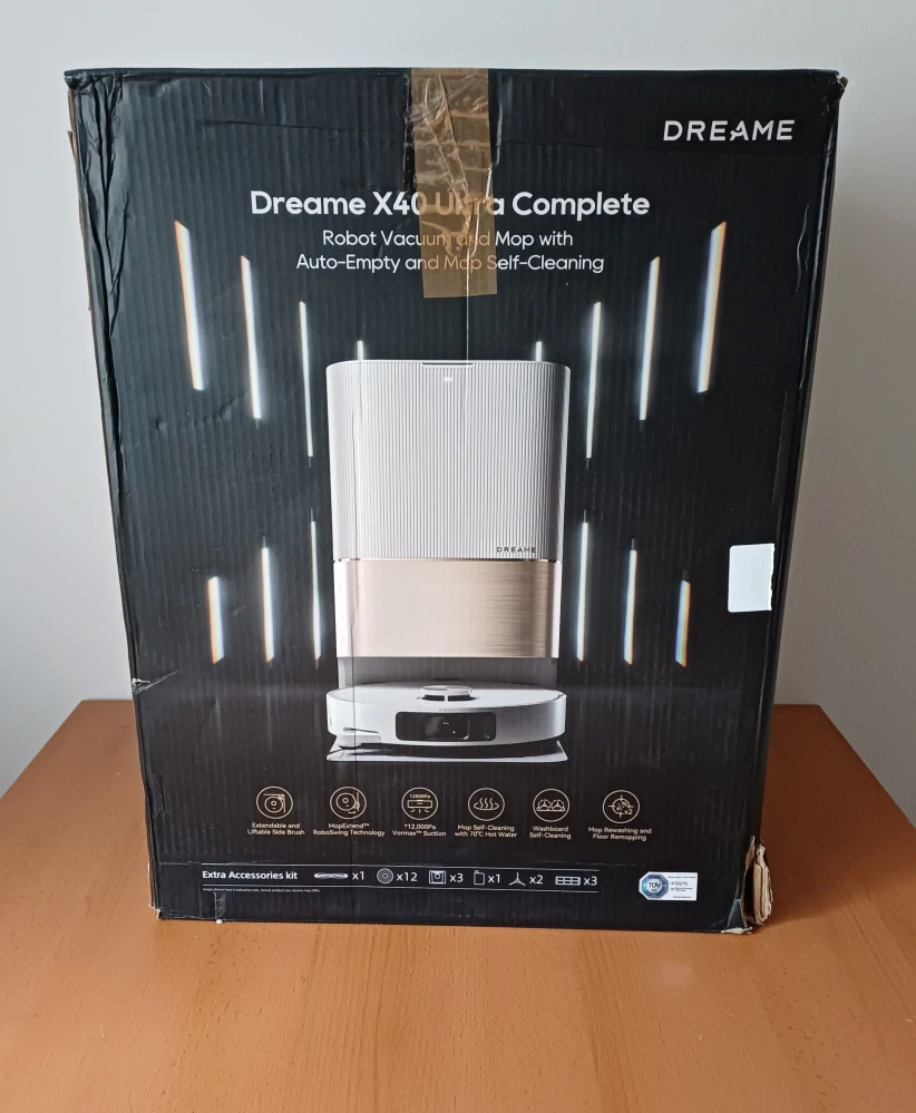 Dreame X40 Ultra Complete – robotický vysavač s automatickou stanicí