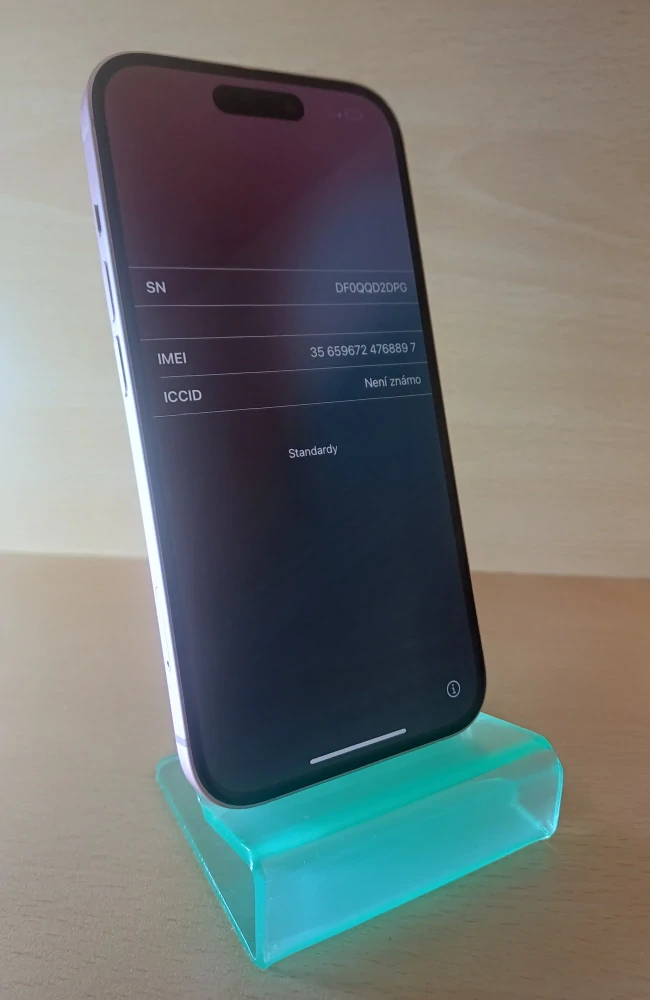 Apple iPhone 15 128 GB Pink, A | 89% baterie