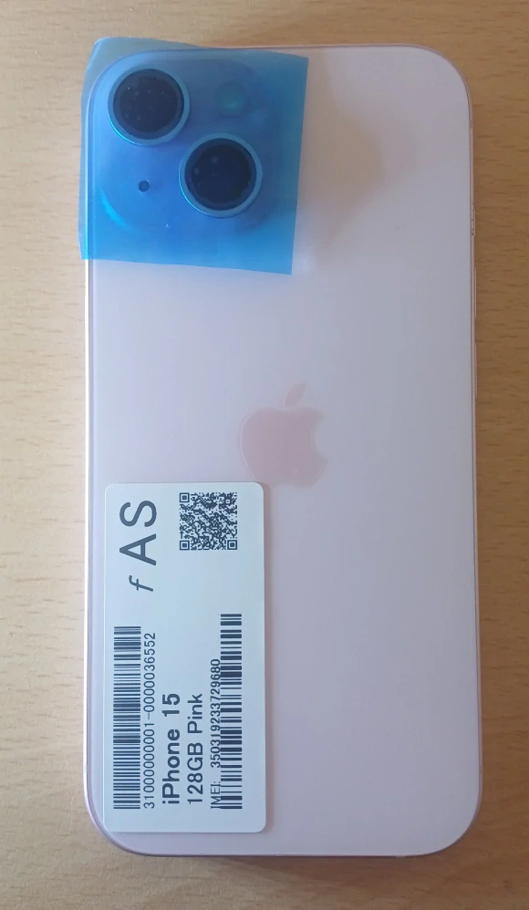 Apple iPhone 15 128 GB Pink, A | 88% baterie