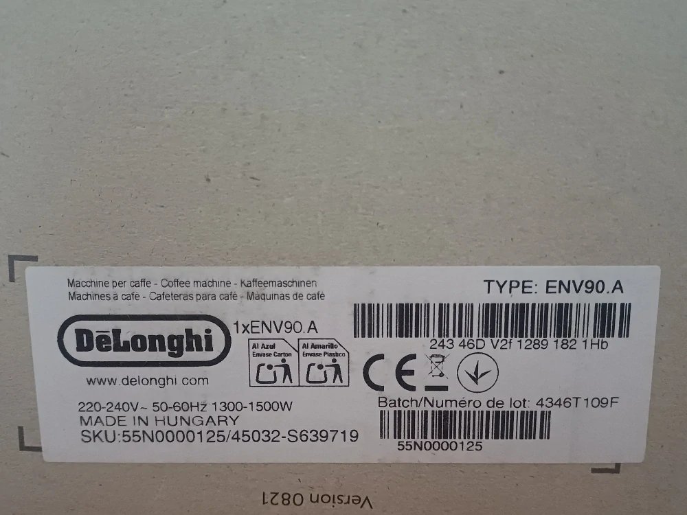 Nespresso Vertuo Pop ENV90.A De’Longhi - modrý