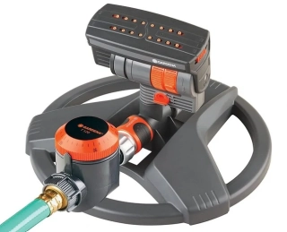 GARDENA ZoomMaxX Sprinkler + Timer