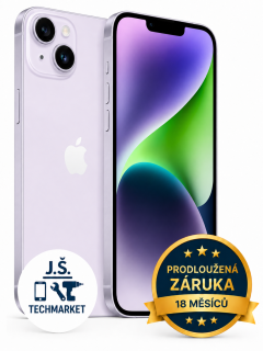 Apple iPhone 14 128 GB Purple, A- | 87% baterie