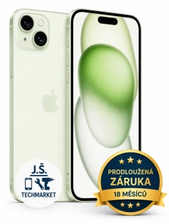 Apple iPhone 15 128 GB Green, A+ | 95% baterie
